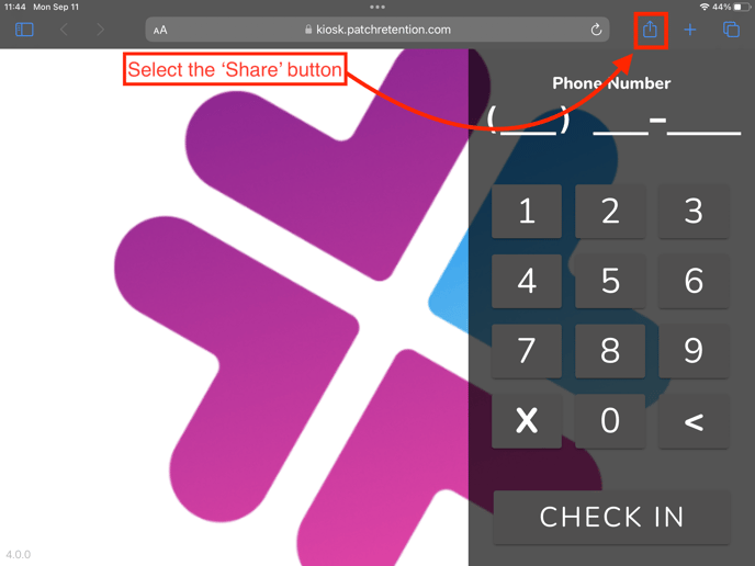 How to Install the Patch Kiosk Web App10