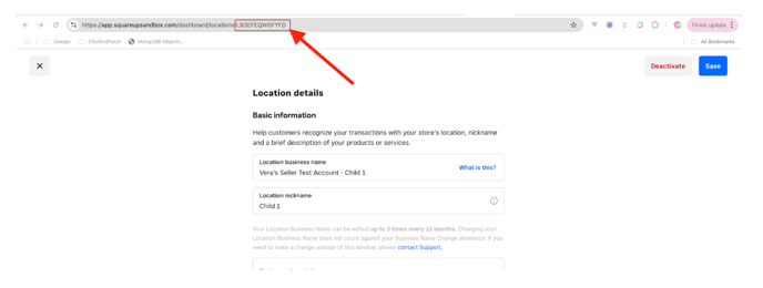Location ID